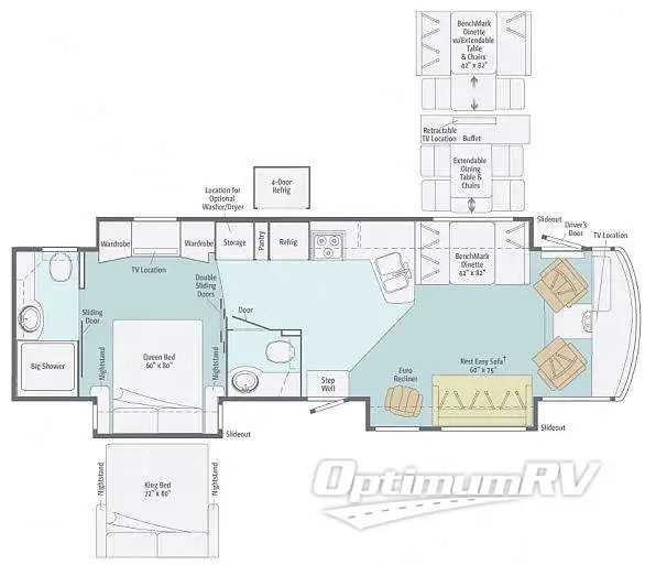 2012 Itasca Suncruiser 37F Floorplan Photo