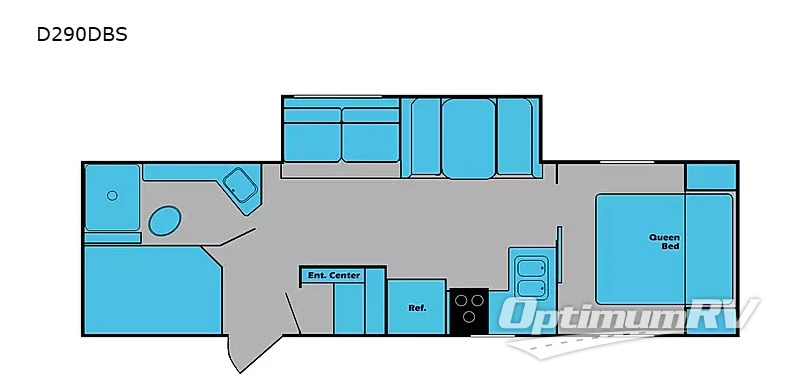 2022 Chinook Dream D290DBS Floorplan Photo