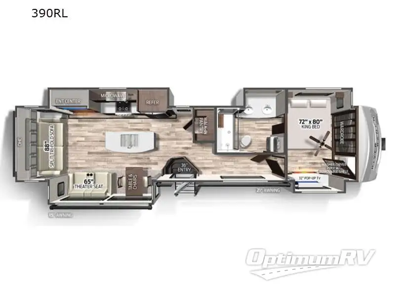 1CR721 Floorplan