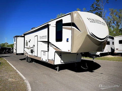 Used 2022 Forest River Wildwood Heritage Glen 356QB Featured Photo