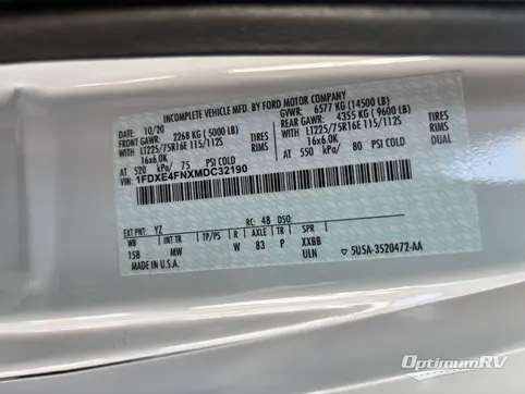 Used 2021 Thor Four Winds 31EV Featured Photo