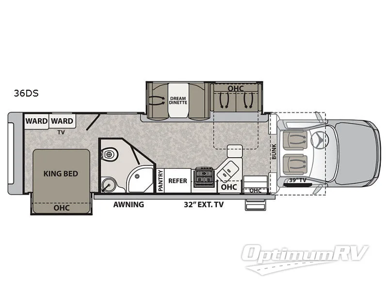 2018 Dynamax Isata 5 36DS RV Floorplan Photo