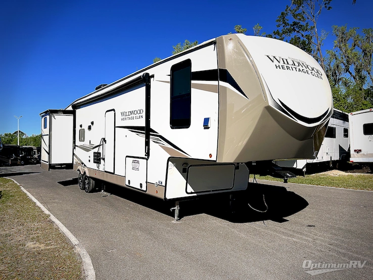 2022 Forest River Wildwood Heritage Glen 356QB RV Photo 1