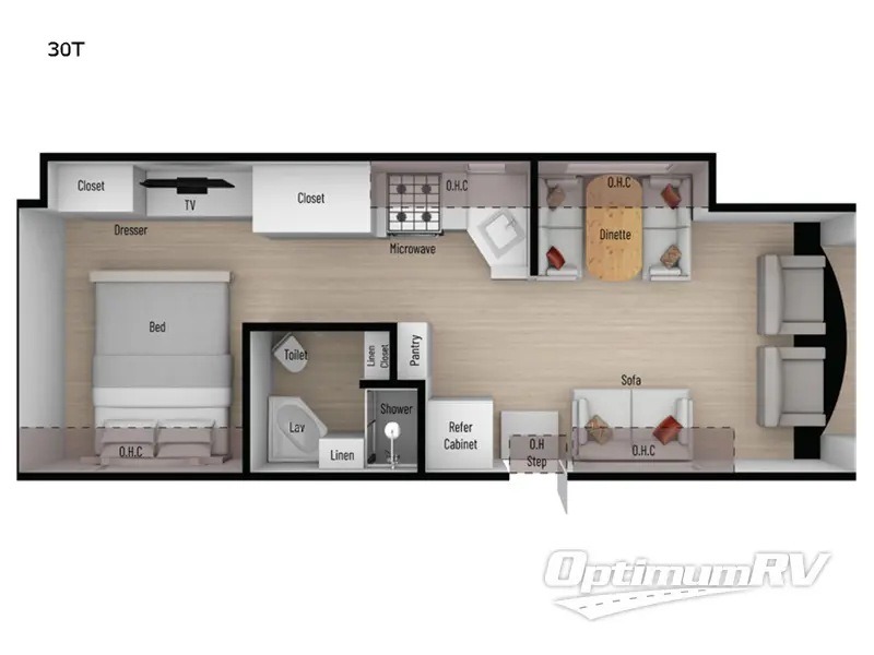 2024 NeXus Triumph 30T RV Floorplan Photo