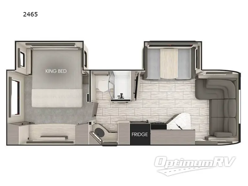 2025 Lance Lance Travel Trailers 2465 Floorplan Photo