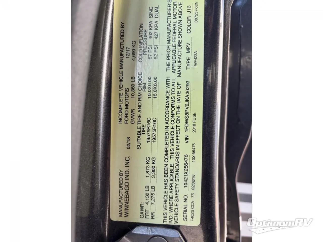 2018 Winnebago Fuse 23A Photo 1