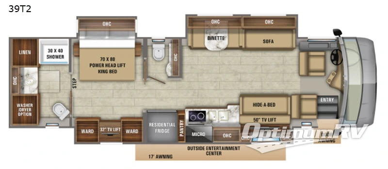 2020 Jayco Embark 39T2 Floorplan Photo