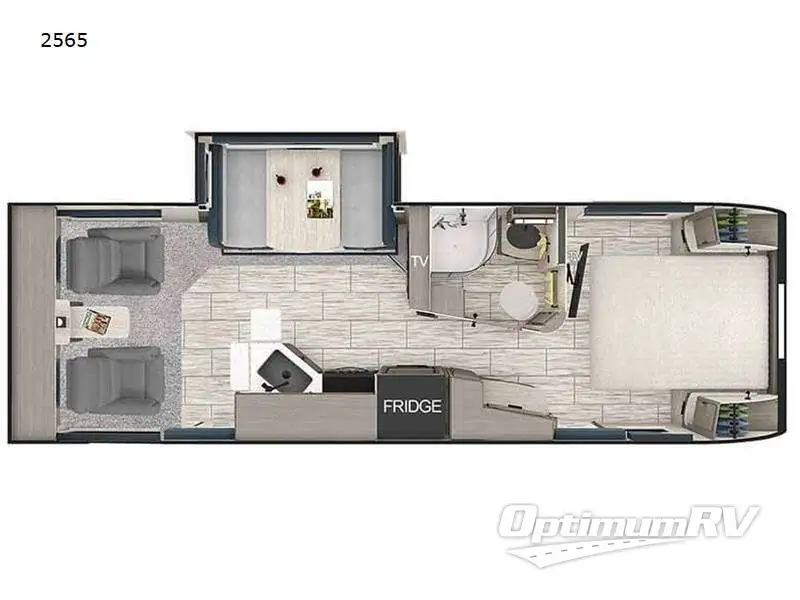2025 Lance Lance Travel Trailers 2565 Floorplan Photo