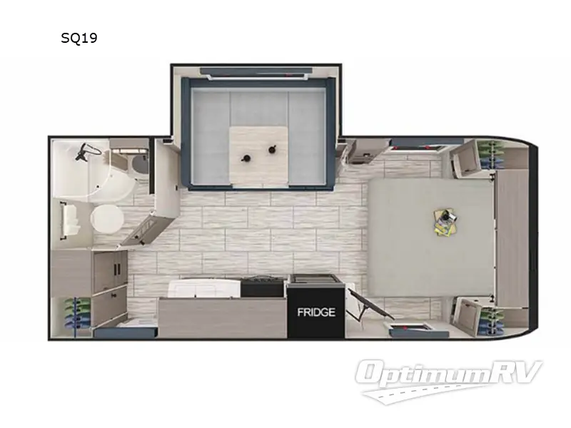 2025 Lance Squire SQ19 Floorplan Photo