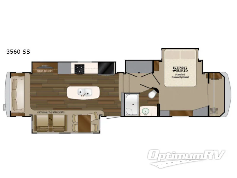 2017 Heartland Big Country 3560SS Floorplan Photo